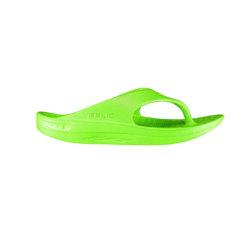 Telic Energy Flip Flop - Comfort Sandals for Men and Women | ML (Women's 10/Men's 9) Key Lime - Image 2